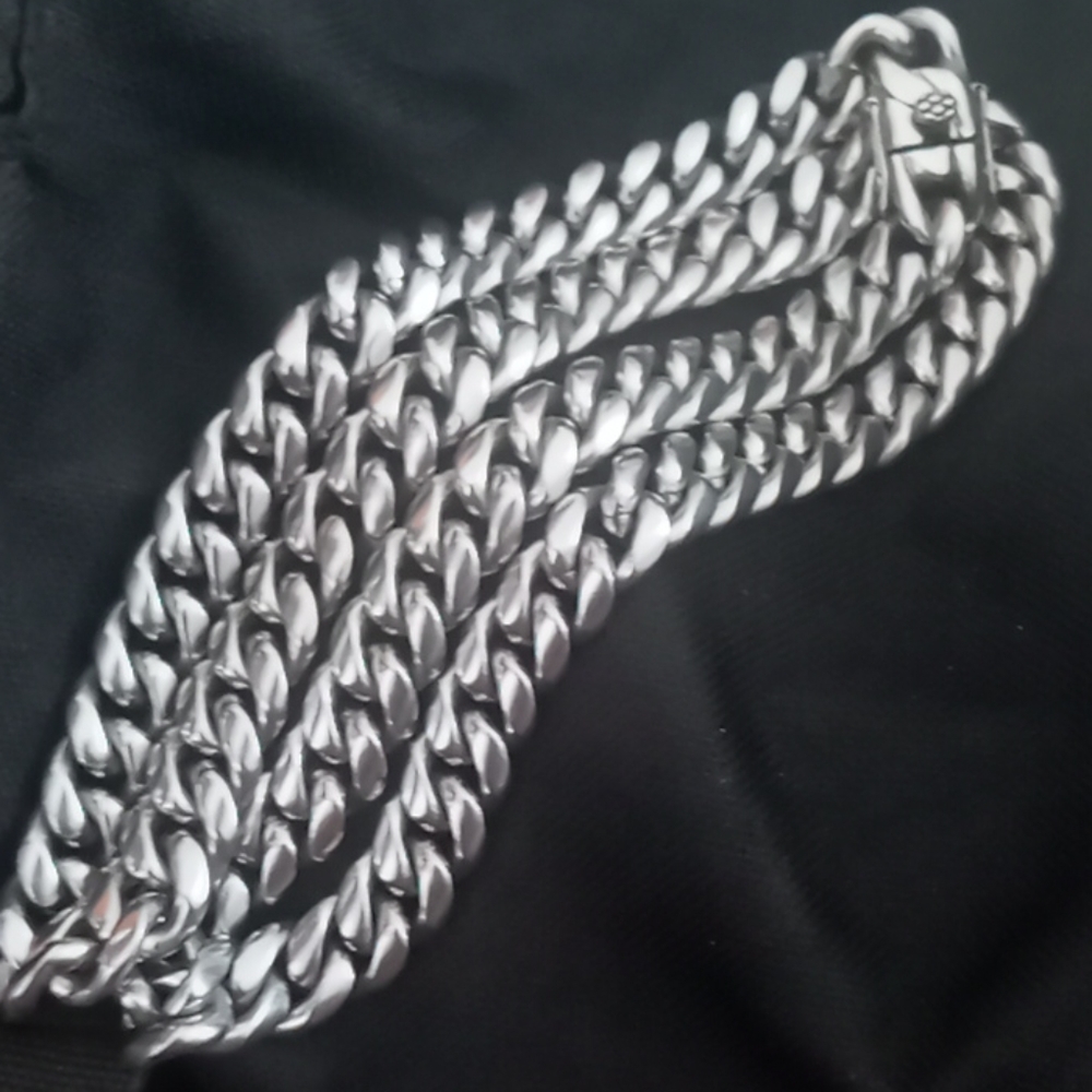 Stainless Steel Cuban Neck Lace